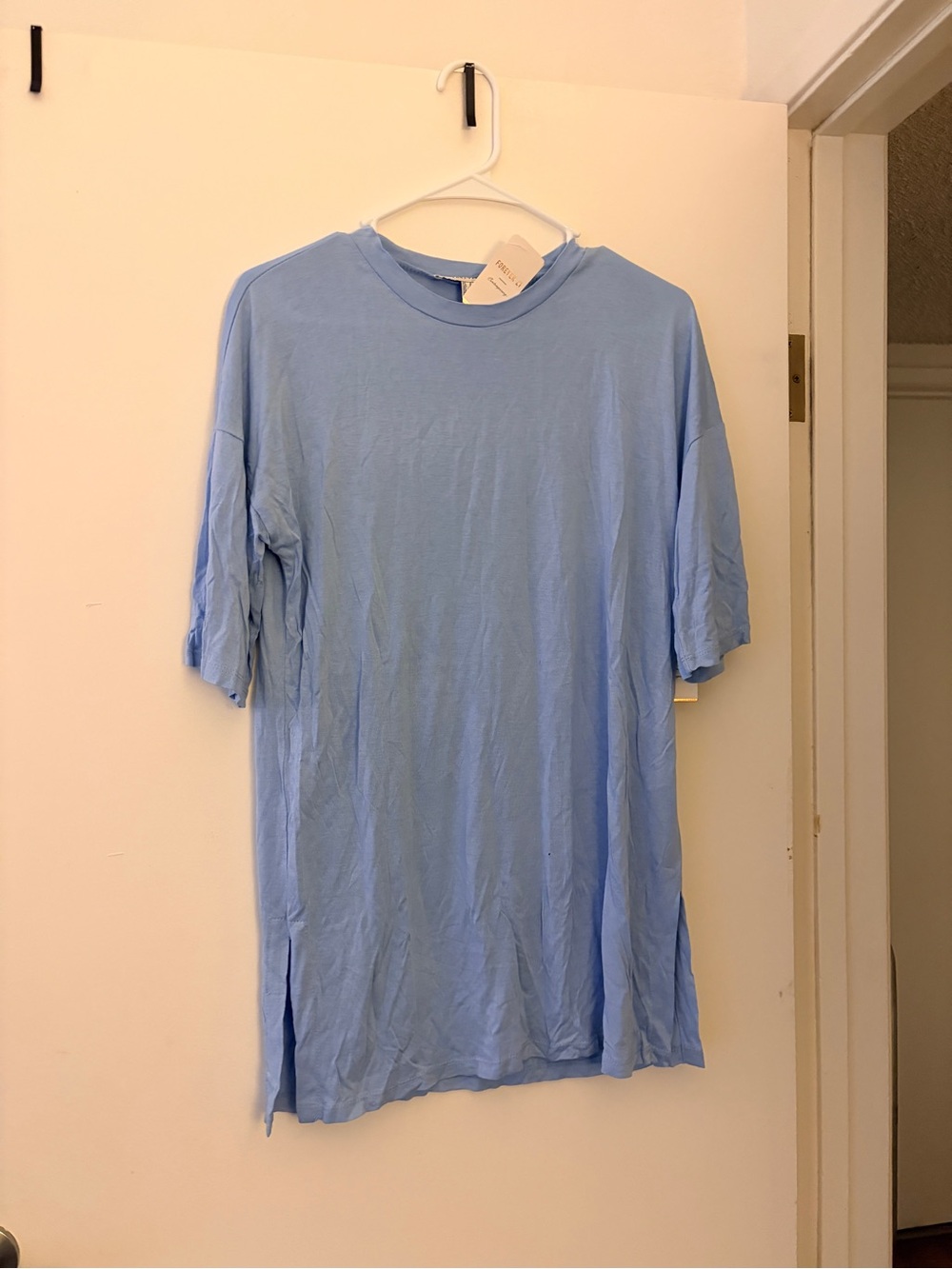 Light Blue Men’s Crew Neck T-Shirt